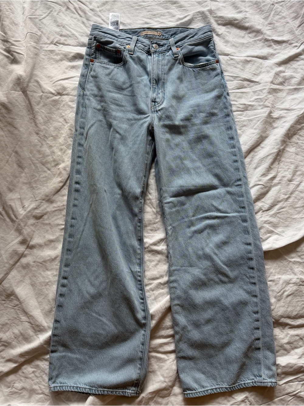 Levi’s Ribcage wide leg size 27